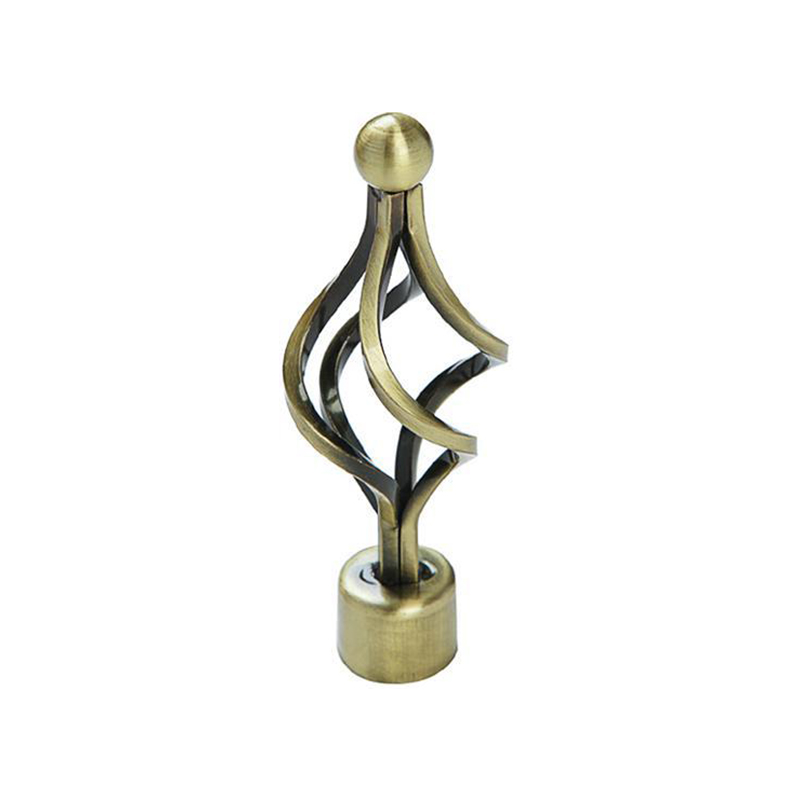 Ferrum quattuor filum torquent cortinam Finial
