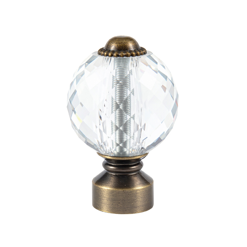 What should You Consider When Ordering Custom Crystal Velum Finials for High End Window Treatments?